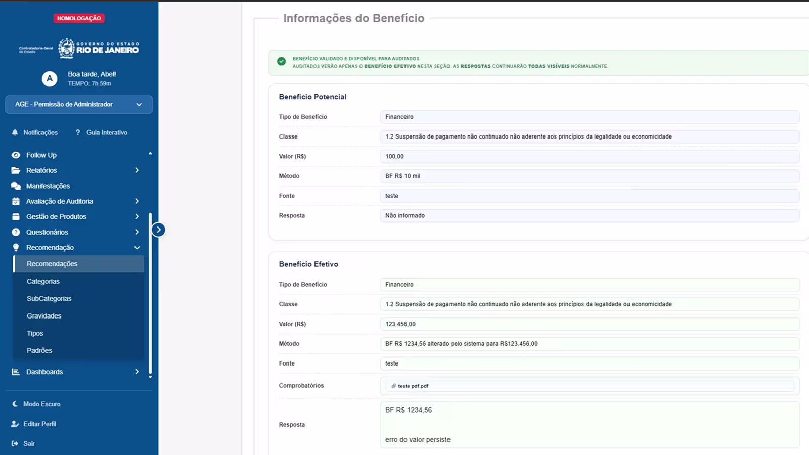 Prévia do projeto Controladoria Geral do Estado do Rio de Janeiro